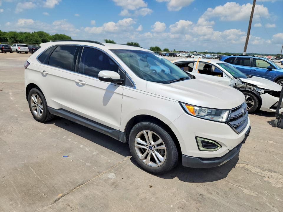 2015 Ford Edge VIN 2FMTK3J84FBB33568 COPART salvage auction — NORMAL WEAR, Tx - Certificate Of Title (P), sold $1,900 on 2026-07-09 (photo 4)