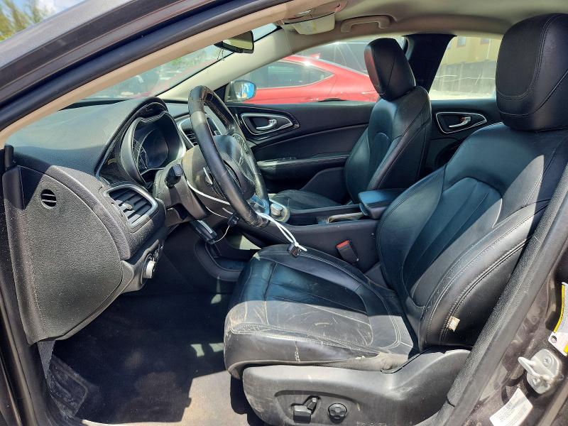 2015 Chrysler 200 VIN 1C3CCCCG8FN520073 COPART salvage auction — FRONT END, VA - CERTIFICATE OF TITLE, sold $275 on 2026-07-22 (photo 7)