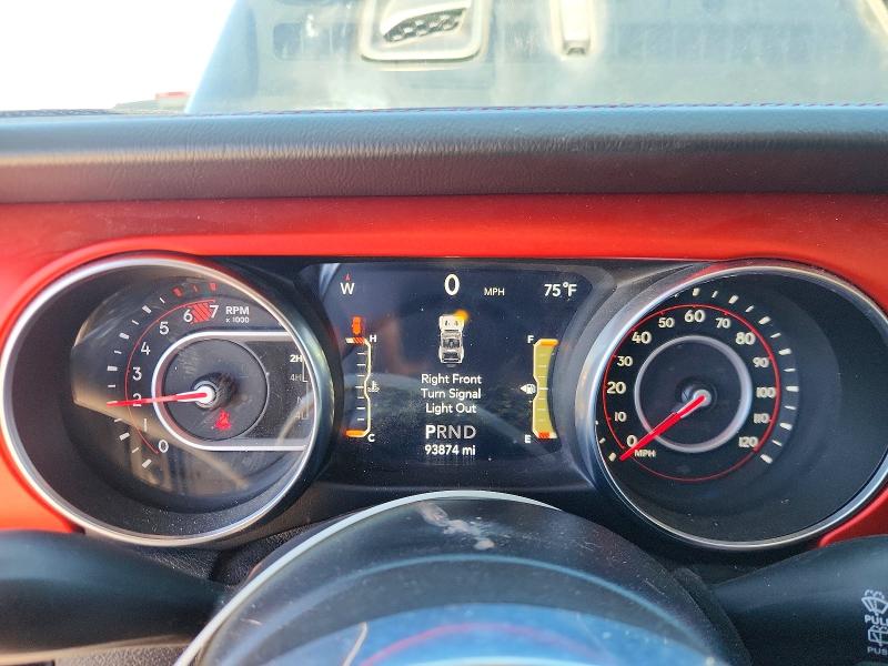 2020 Jeep Wrangler / VIN 1C4HJXFNXLW132499 COPART salvage auction — FRONT END, Ut - Salvage Certificate, sold $10,200 on 2026-07-31 (photo 9)