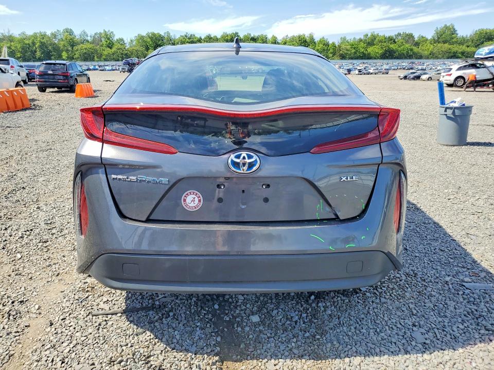 2020 Toyota Prius VIN JTDKARFP4L3158939 COPART salvage auction — FRONT END, Nj - Cert Of Title-Salvage, sold $5,200 on 2026-07-31 (photo 6)