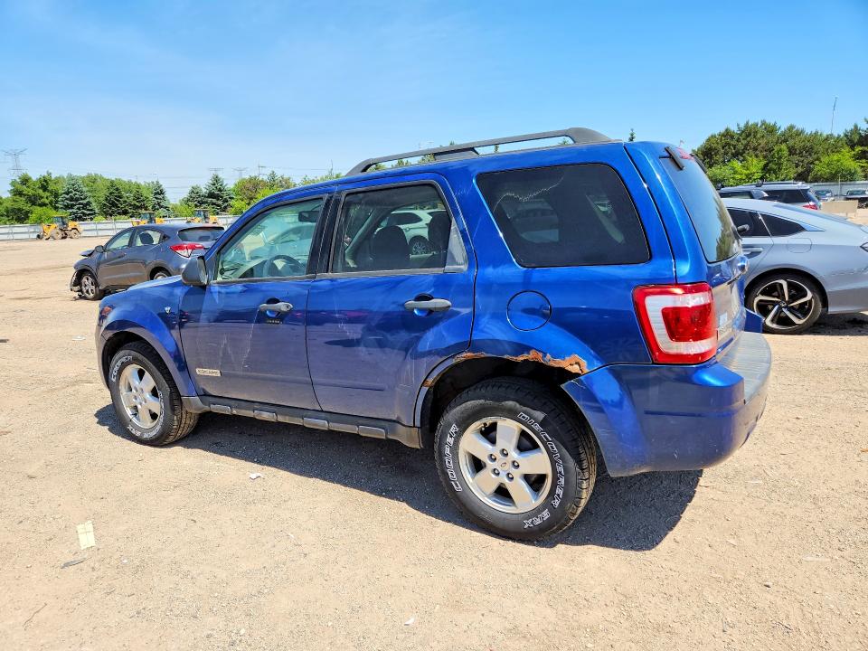 2008 Ford Escape VIN 1FMCU93108KB98214 COPART salvage auction — HAIL, Il - Salvage Certificate, sold $300 on 2026-07-09 (photo 2)
