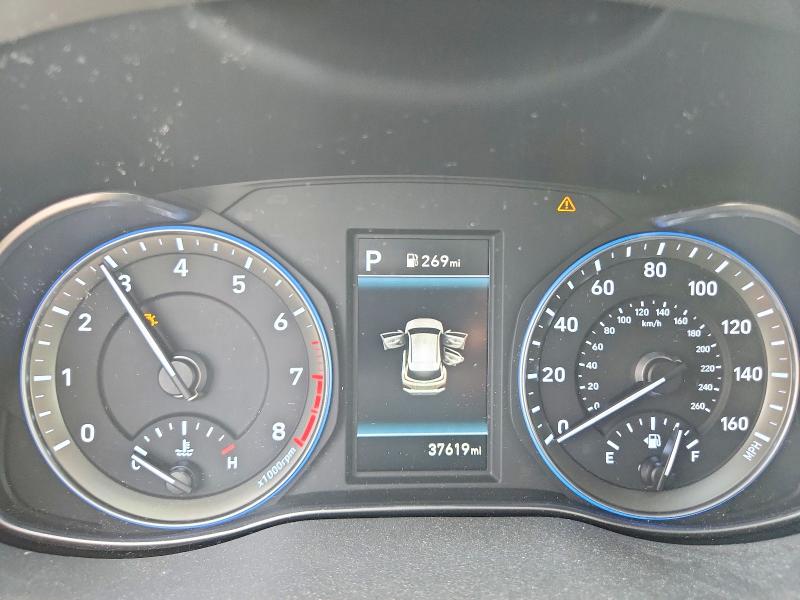2021 Hyundai VIN KM8K22AA8MU707198 COPART salvage auction — HAIL, Tx - Salvage Vehicle Title, sold $3,000 on 2026-07-13 (photo 9)