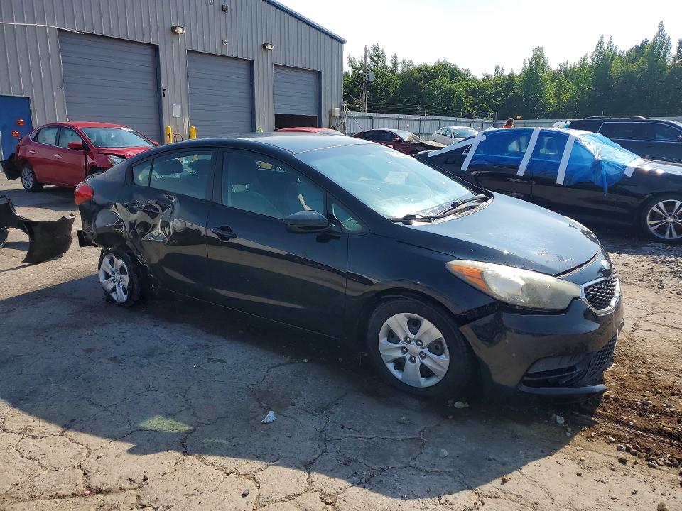 2014 Kia Forte VIN KNAFK4A68E5065569 COPART salvage auction — SIDE, Tn - Salvage Certificate, sold $425 on 2026-07-28 (photo 4)