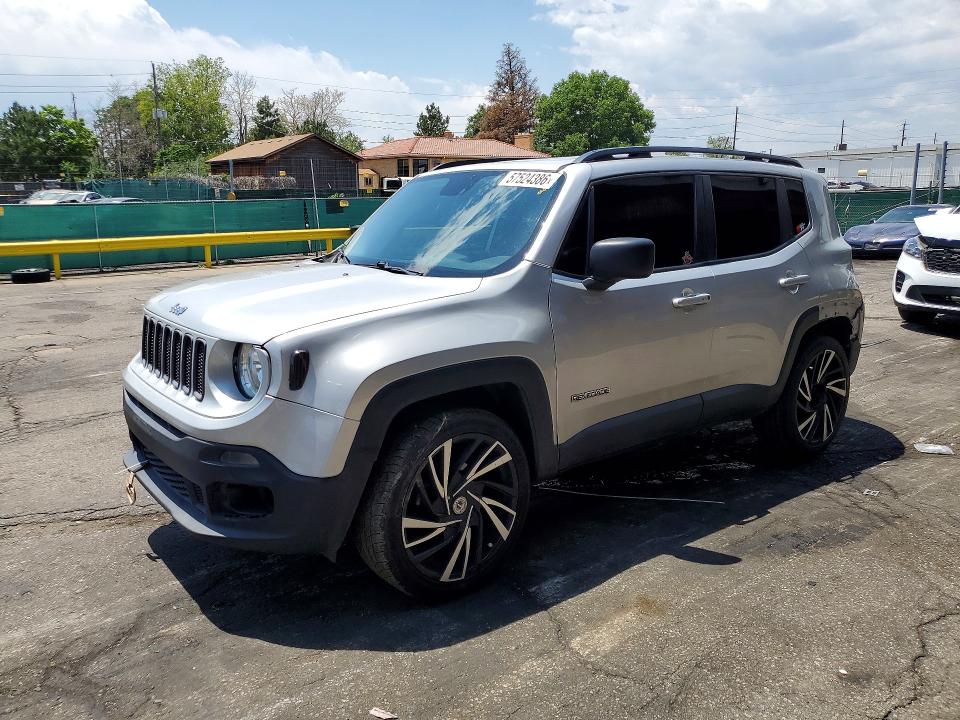 2016 Jeep VIN ZACCJBAT5GPC89511 COPART salvage auction — REAR END, Co - Public - Salvage Title, sold $1,450 on 2026-07-16 (photo 1)