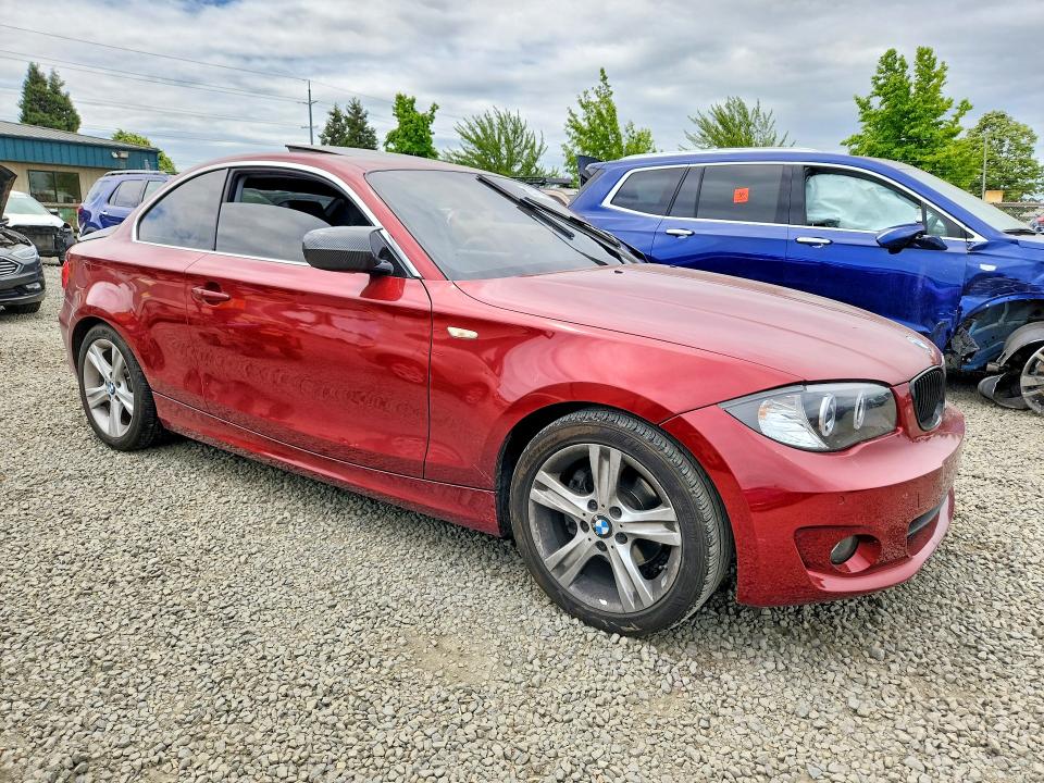 2012 BMW 1er VIN WBAUP9C51CVL91219 COPART salvage auction — SIDE, Or - Salvage Title Certificate, sold $875 on 2026-07-28 (photo 4)