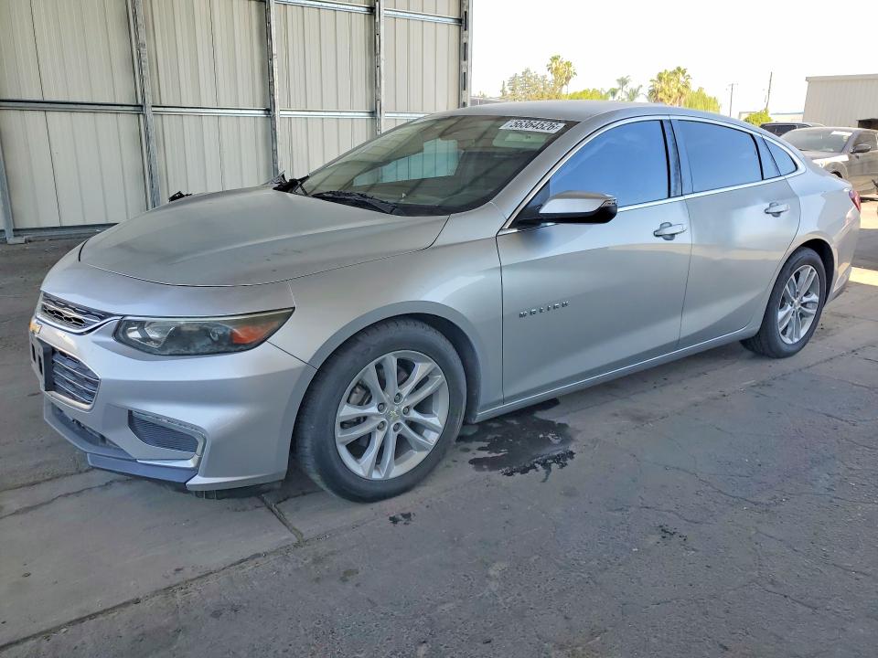 2017 Chevrolet Malibu limited VIN 1G1ZE5ST3HF142521 COPART salvage auction — FRONT END, Ca - Salvage Certificate, sold $925 on 2026-07-02 (photo 1)