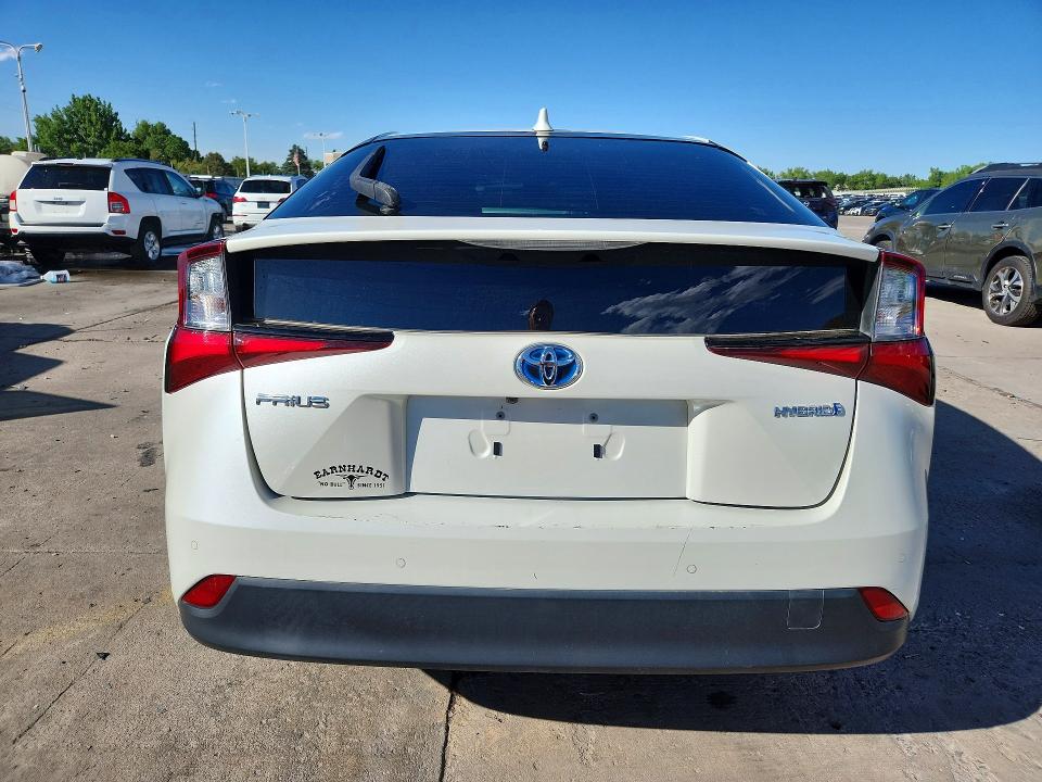2020 Toyota Prius VIN JTDKARFU2L3126481 COPART salvage auction — FRONT END, Co - Public - Salvage Title, sold $6,700 on 2026-07-06 (photo 6)