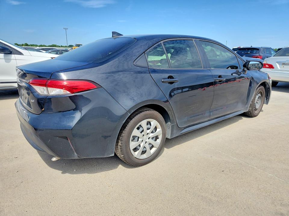 2021 Toyota VIN JTDEPMAEXMJ169736 COPART salvage auction — FRONT END, Tx - Salvage Vehicle Title, sold $1,750 on 2026-07-09 (photo 3)