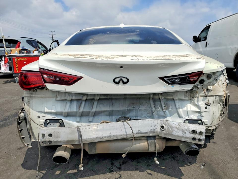 2019 Infiniti Q60 VIN JN1EV7EK8KM230412 COPART salvage auction — REAR END, Ca - Salvage Certificate, sold $2,650 on 2026-07-15 (photo 6)
