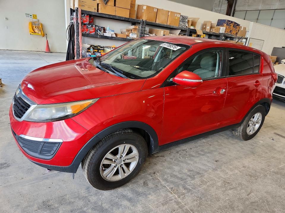 2011 Kia Sportage VIN KNDPB3A27B7044999 COPART salvage auction — VANDALISM, Ne - Cert Of Title-Salvage, sold $650 on 2026-07-21 (photo 1)