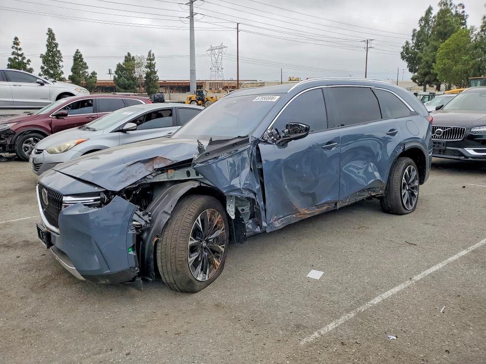 2026 Mazda Cx-90 VIN JM3KKEHA5T1371206 COPART salvage auction — FRONT END, Ca - Salvage Certificate, sold $14,200 on 2026-08-25 (photo 1)