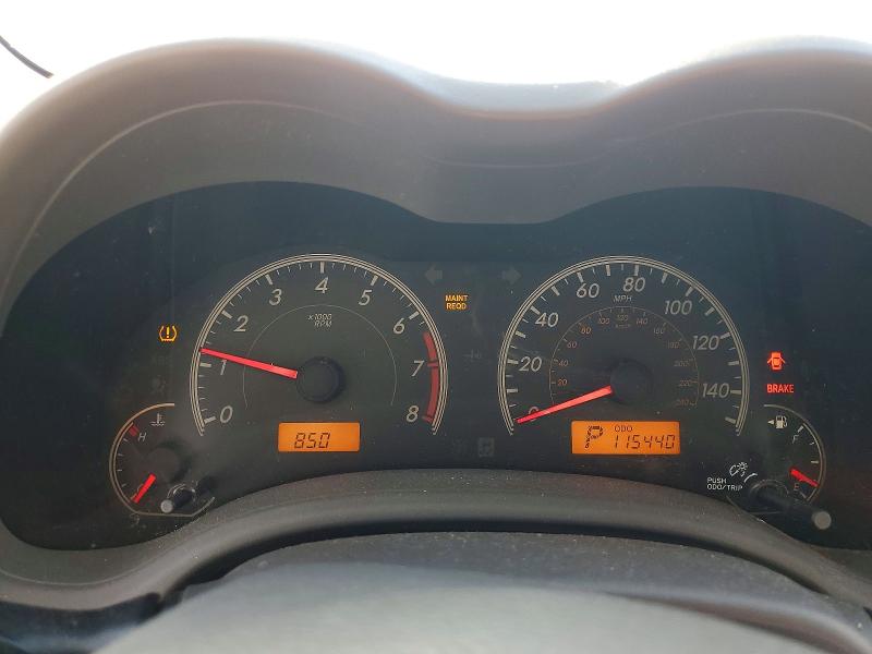 2009 Toyota Corolla VIN JTDBL40E999086405 COPART salvage auction — FRONT END, FL - CERT OF TITLE SLVG REBUILDABLE, sold $15 on 2026-07-21 (photo 9)