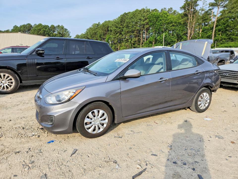 2014 Hyundai Accent VIN KMHCT4AE8EU588389 COPART salvage auction — REAR END, Md - Cert Of Salvage > 75% Damage, sold $250 on 2026-07-21 (photo 1)