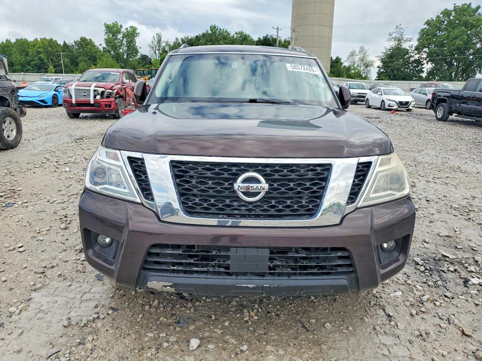 2018 Nissan Armada VIN JN8AY2NC8J9552083 COPART salvage auction — NORMAL WEAR, Mi - Certificate Of Title, sold $4,750 on 2026-07-16 (photo 5)