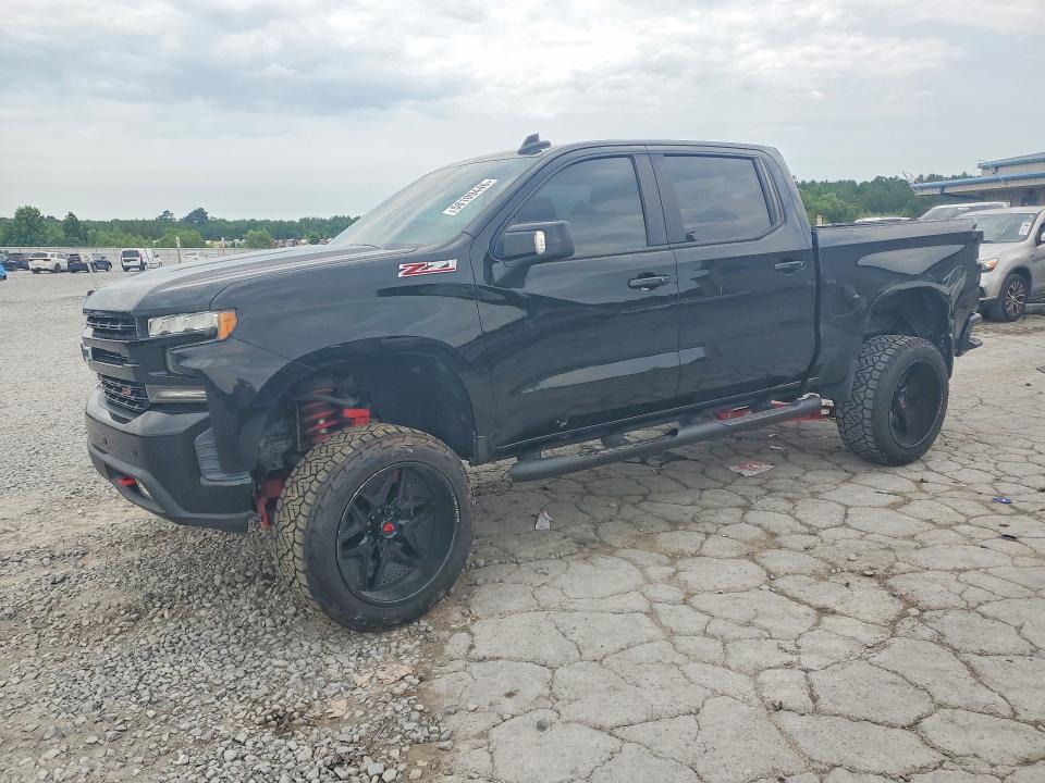 2019 Chevrolet Silverado VIN 1GCPYFEDXKZ337148 COPART salvage auction — FRONT END, TN - SALVAGE CERTIFICATE (P), sold $12,300 on 2026-07-02 (photo 1)