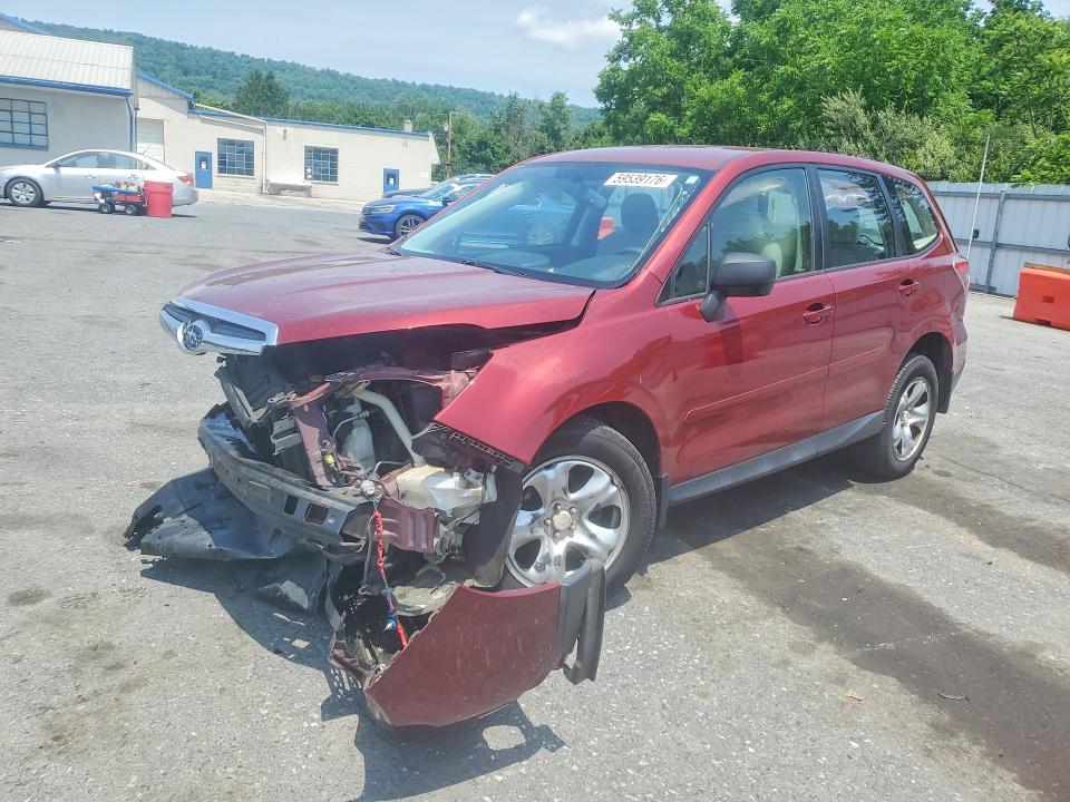 2014 Subaru VIN JF2SJAAC9EH483745 COPART salvage auction — FRONT END, PA - CERTIFICATE OF SALVAGE, sold $400 on 2026-07-28 (photo 1)