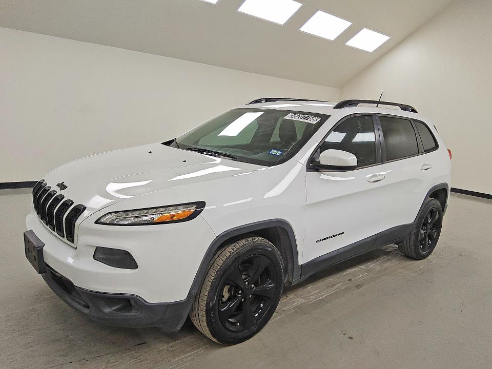 2018 Jeep Cherokee VIN 1C4PJLCX3JD552804 COPART salvage auction — MECHANICAL, Tx - Certificate Of Title, sold $1,050 on 2026-07-07 (photo 1)