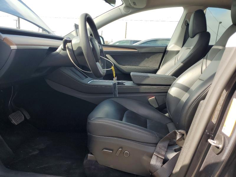 2023 Tesla Model y VIN 7SAYGDEE4PF789875 COPART salvage auction — FRONT END, Ca - Salvage Certificate, sold $12,800 on 2026-07-20 (photo 7)