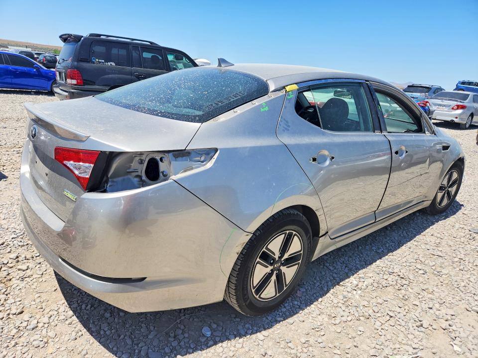 2013 Kia VIN KNAGM4AD0D5043884 COPART salvage auction — FRONT END, UT - SALVAGE CERTIFICATE, sold $650 on 2026-07-24 (photo 3)