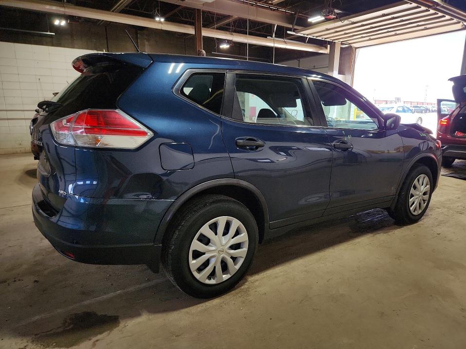 2016 Nissan Rogue VIN KNMAT2MV6GP653933 COPART salvage auction — FRONT END, Mn - Cert Of Title-Salvage, sold $250 on 2026-07-21 (photo 3)