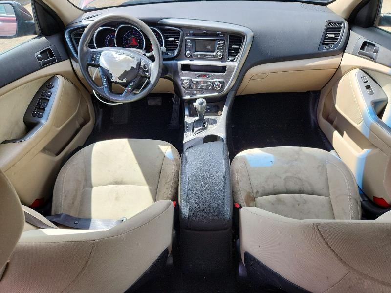 2013 Kia Optima VIN 5XXGM4A75DG198701 COPART salvage auction — FRONT END, Oh - Cert Of Title-Salvage, sold $325 on 2026-07-16 (photo 8)