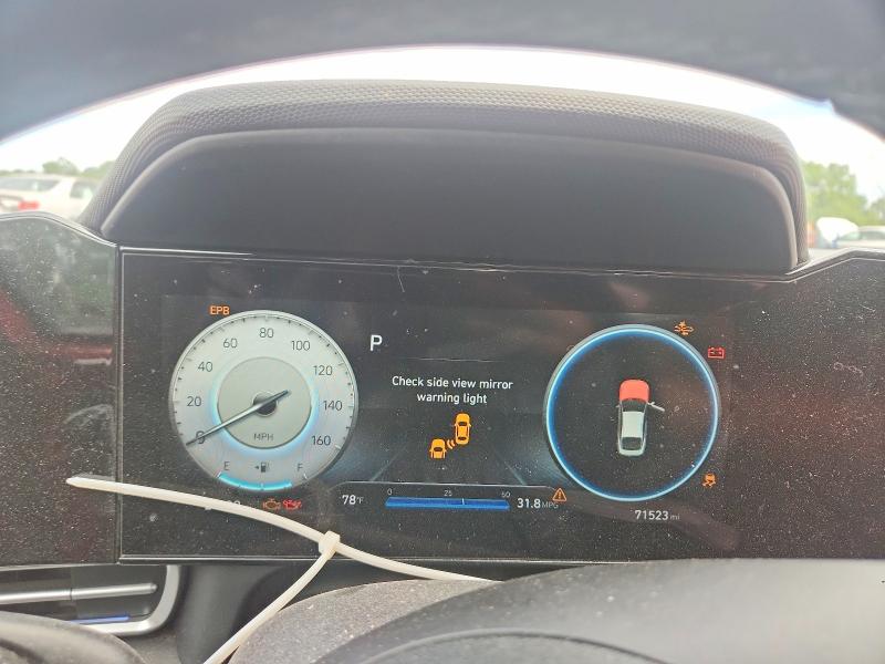 2021 Hyundai VIN 5NPLP4AG1MH037059 COPART salvage auction — FRONT END, Md - Cert Of Salvage > 75% Damage, sold $3,750 on 2026-07-07 (photo 9)