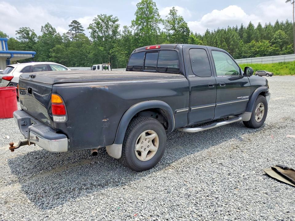 2000 Toyota Tundra VIN 5TBRT3812YS100034 COPART salvage auction — FRONT END, Nc - Salvage Certificate Of Title, sold $450 on 2026-07-30 (photo 3)