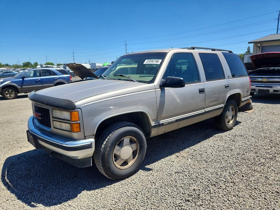 1999 Gmc Yukon VIN 1GKEK13R0XJ734825 COPART salvage auction — MECHANICAL, Or - Lien Papers, Clean Title, sold $325 on 2026-07-21 (photo 1)