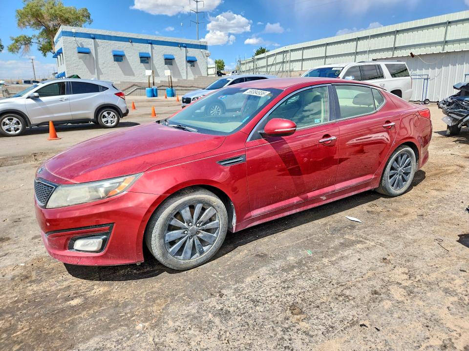 2014 Kia Optima VIN 5XXGM4A74EG350162 COPART salvage auction — VANDALISM, Nm - Cert Of Title-Salvage, sold $625 on 2026-07-27 (photo 1)