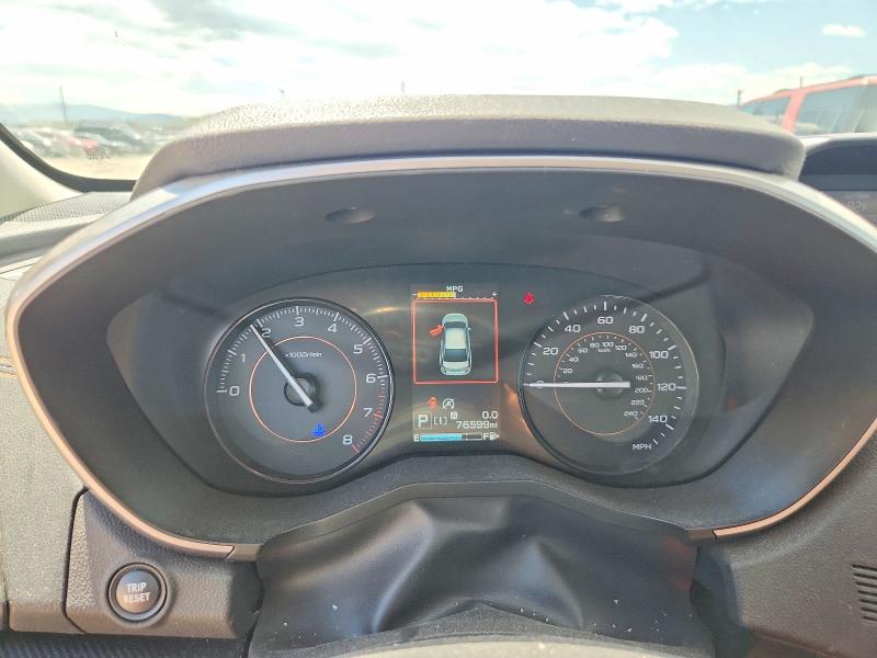 2020 Subaru VIN JF2GTAEC8L8228740 COPART salvage auction — FRONT END, Mt - Salvage Certificate Of A Vehic, sold $2,100 on 2026-07-28 (photo 9)