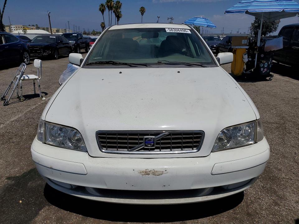 2001 Volvo S40 VIN YV1VS29583F930668 COPART salvage auction — MINOR DENT/SCRATCHES, CA - DIS/DLR/EXP APP FOR DUP CLEAN, sold $275 on 2026-07-10 (photo 5)