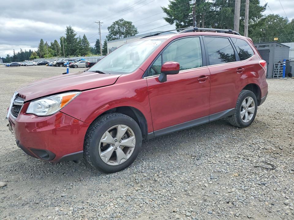 2016 Subaru Forester VIN JF2SJAHCXGH433283 — COPART salvage auction photo