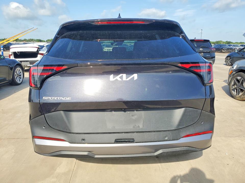 2026 Kia Sportage VIN 5XYK23DF2TG389046 COPART salvage auction — FRONT END, TX - CERTIFICATE OF TITLE, sold $10,900 on 2026-07-08 (photo 6)