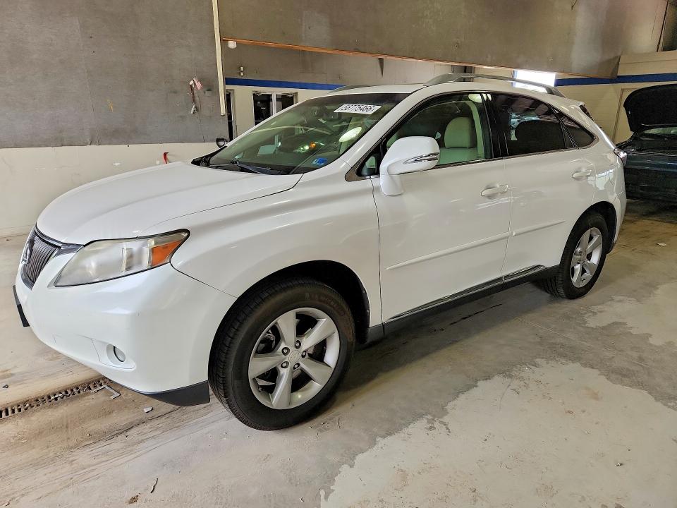 2011 Lexus Rx VIN 2T2BK1BA6BC085980 COPART salvage auction — REAR END, Va - Cert Of Title - Salvage, sold $3,000 on 2026-07-02 (photo 1)