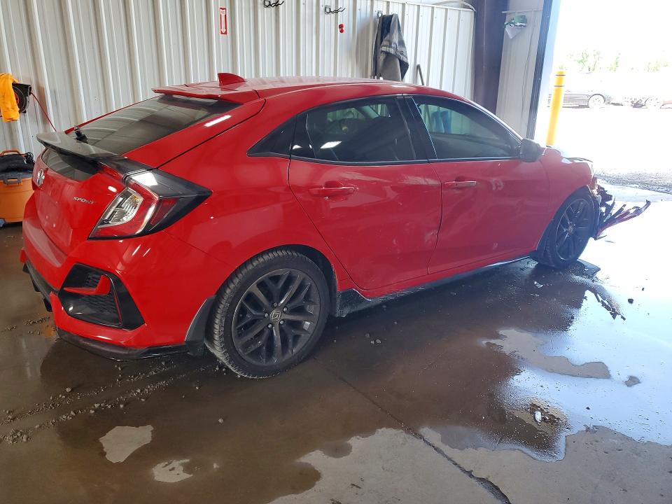 2021 Honda Civic VIN SHHFK7H41MU202338 COPART salvage auction — FRONT END, Pa - Certificate Of Salvage, sold $5,200 on 2026-07-08 (photo 3)