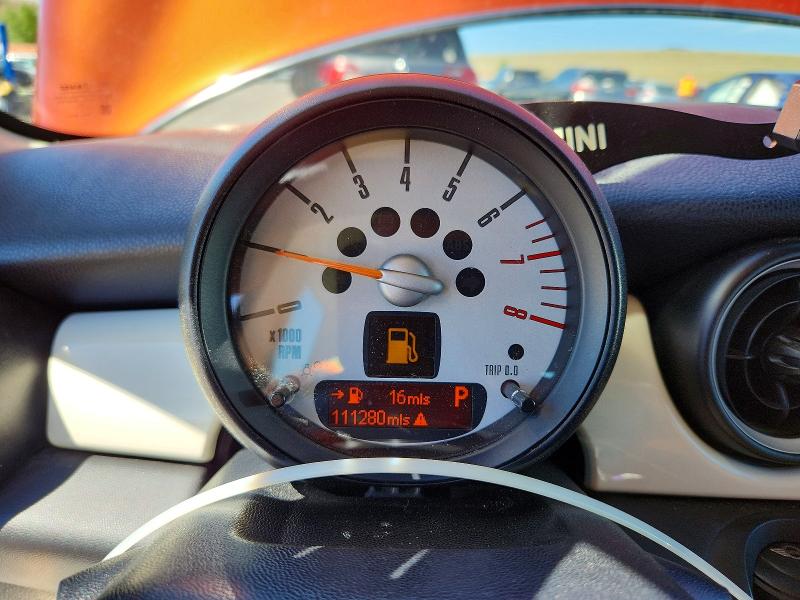 2013 Mini VIN WMWSV3C51DT388490 COPART salvage auction — HAIL, Co - Certificate Of Title, sold $2,300 on 2026-07-08 (photo 9)