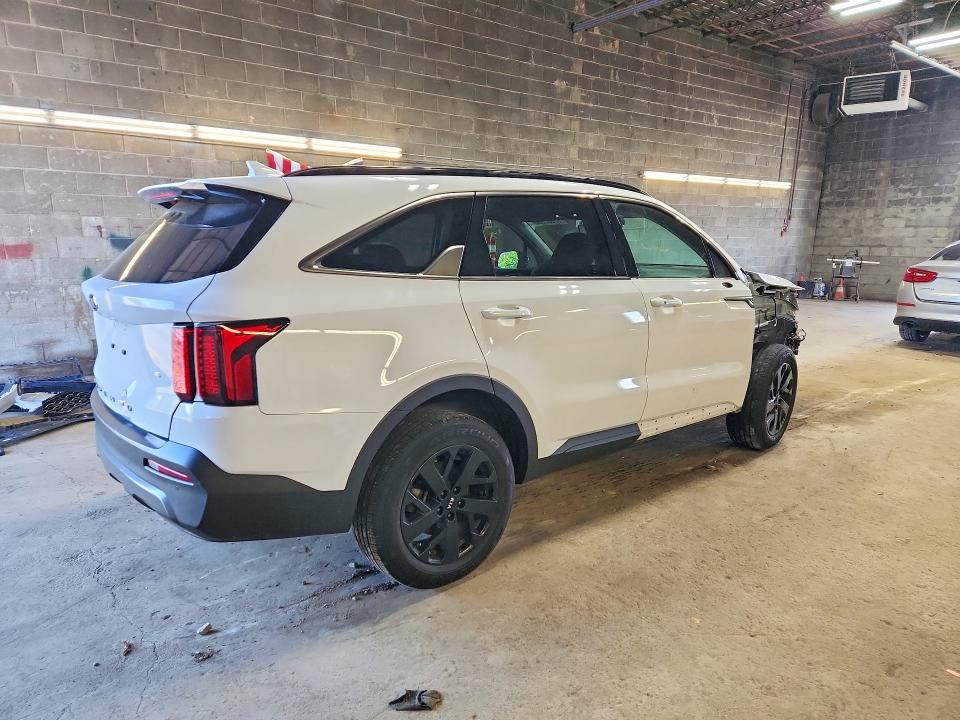 2021 Kia Sorento VIN 5XYRLDLC9MG050570 COPART salvage auction — FRONT END, Ny - Mv-907A Salvage Certificate, sold $8,200 on 2026-07-06 (photo 3)