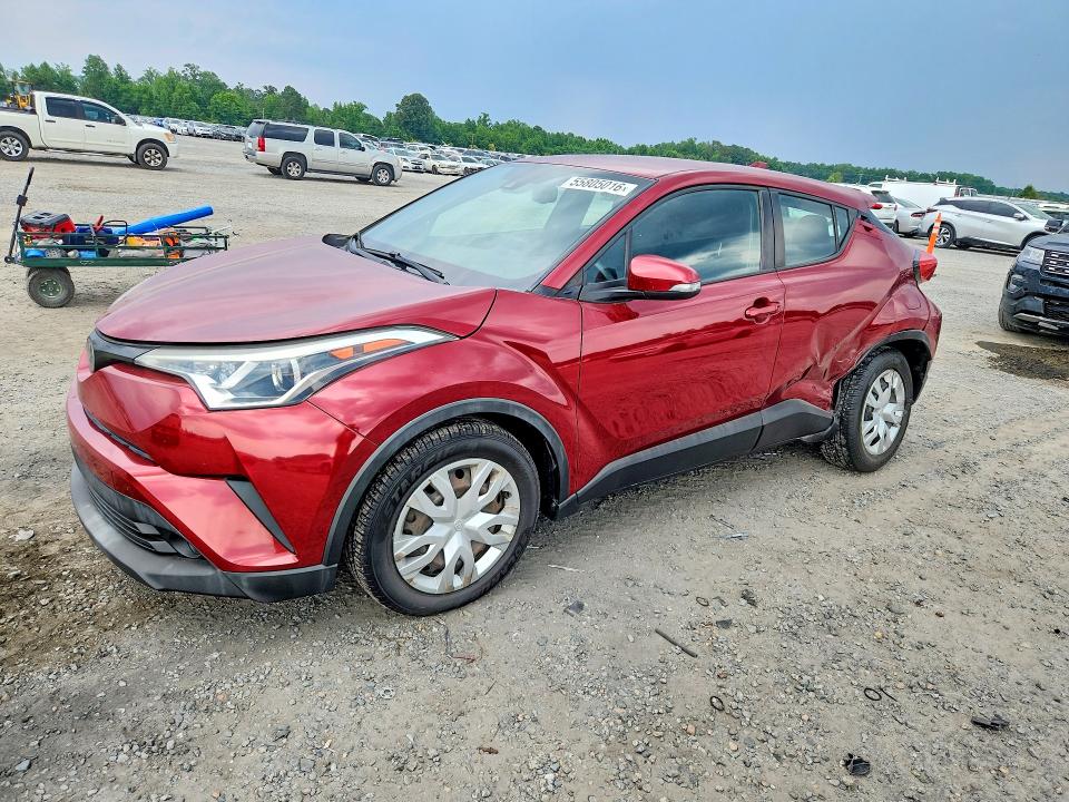 2019 Toyota C-hr VIN NMTKHMBX5KR096726 COPART salvage auction — SIDE, Nc - Salvage Certificate Of Title, sold $3,250 on 2026-07-27 (photo 1)