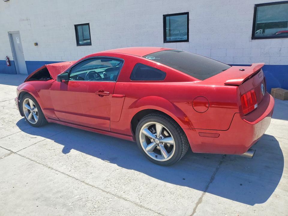 2008 Ford Mustang VIN 1ZVHT82H085187229 COPART salvage auction — FRONT END, Ut - Salvage Certificate, sold $875 on 2026-07-27 (photo 2)