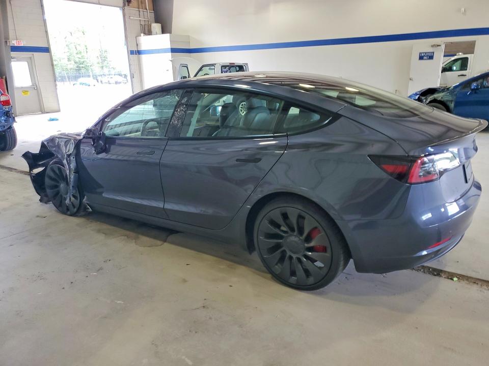 2022 Tesla Model 3 VIN 5YJ3E1EC8NF344157 COPART salvage auction — FRONT END, Va - Cert Of Title - Salvage, sold $7,200 on 2026-07-02 (photo 2)