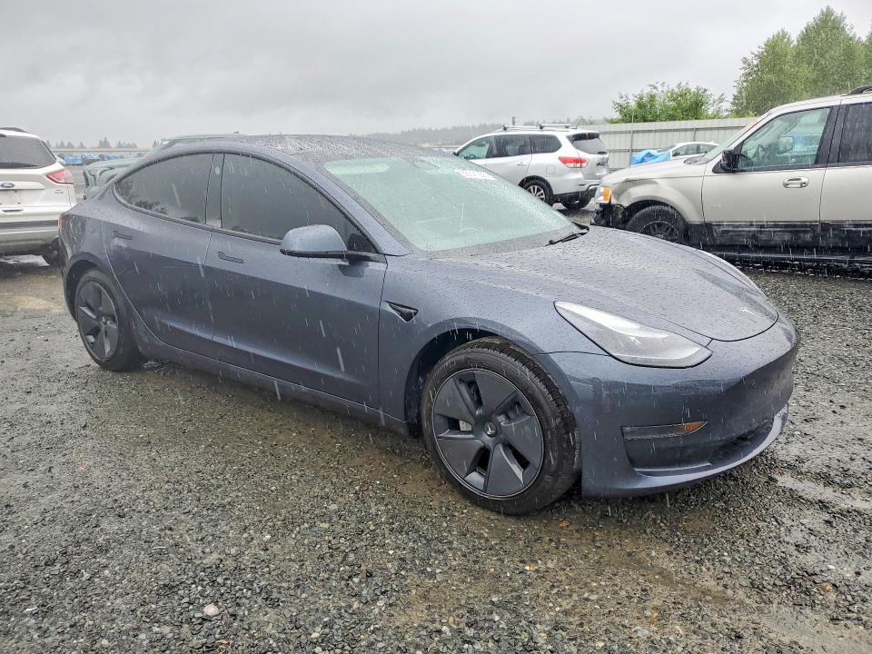 2022 Tesla Model 3 VIN 5YJ3E1EB7NF335246 COPART salvage auction — REAR END, Wa - Bill Of Sale, sold $9,400 on 2026-07-13 (photo 4)