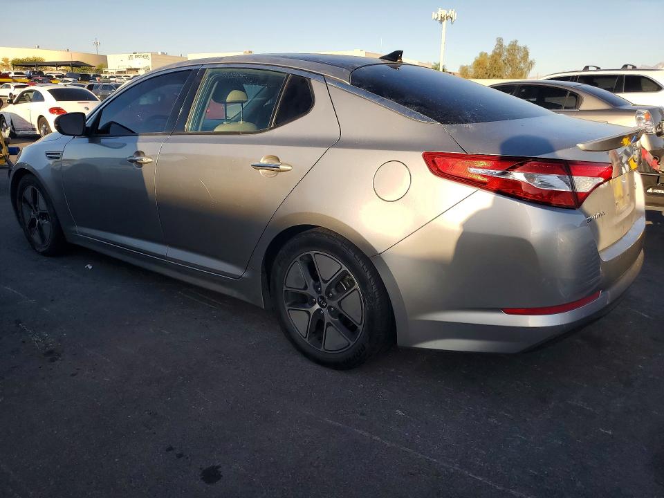 2011 Kia Optima hybrid VIN KNAGM4AD7B5000348 COPART salvage auction — FRONT END, Nv - Certificate Of Title, sold $525 on 2026-07-27 (photo 2)
