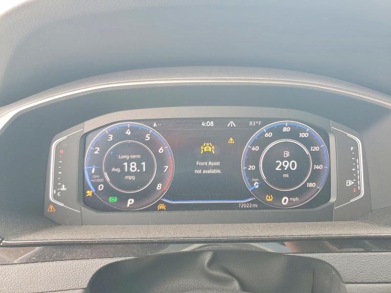 2021 Volkswagen VIN WVWAR7ANXME008550 COPART salvage auction — FRONT END, Tx - Salvage Vehicle Title, sold $3,100 on 2026-07-23 (photo 9)