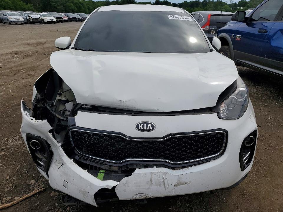2018 Kia VIN KNDPMCAC5J7372388 COPART salvage auction — FRONT END, Md - Cert Of Salvage > 75% Damage, sold $2,400 on 2026-07-20 (photo 5)