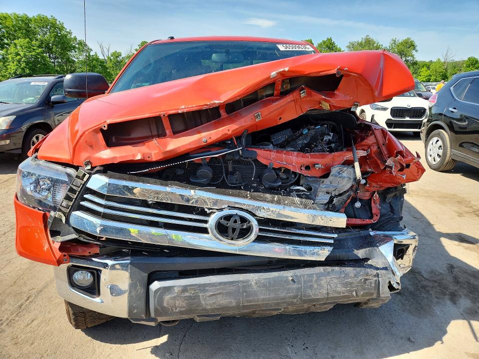 2016 Toyota VIN 5TFUY5F11GX562918 COPART salvage auction — FRONT END, Ny - Mv-907A Salvage Certificate, sold $7,200 on 2026-07-09 (photo 5)