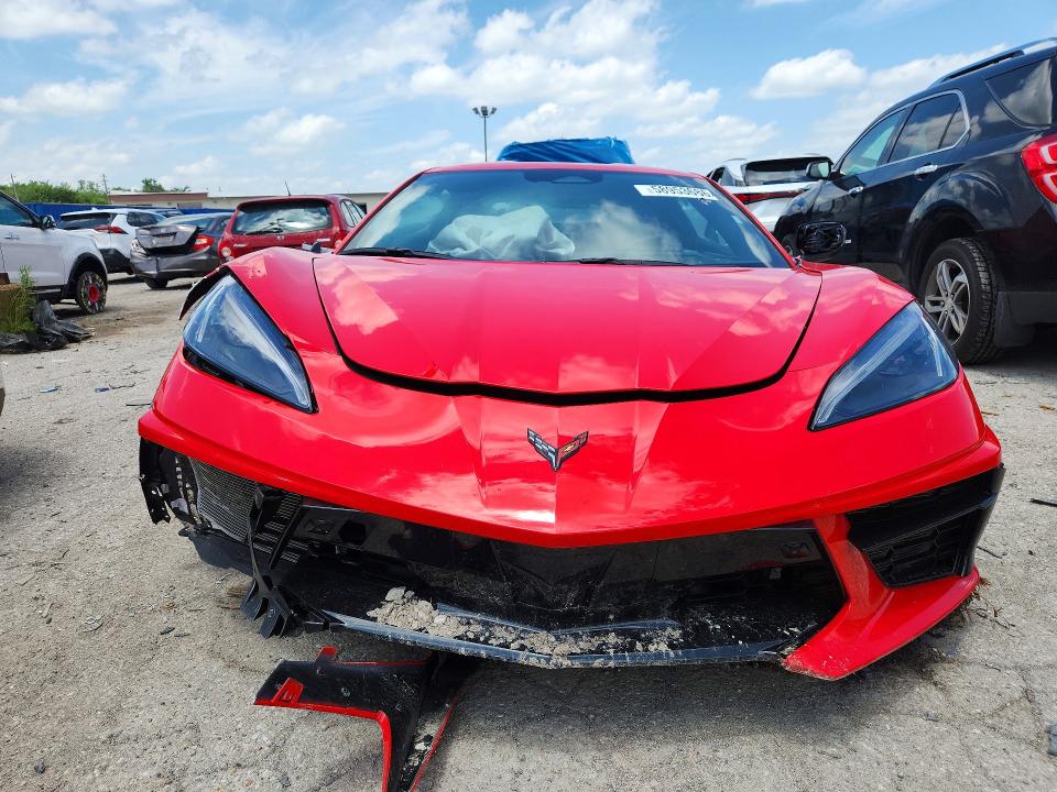 2026 Chevrolet Corvette VIN 1G1YC2D45T5111193 COPART salvage auction — MINOR DENT/SCRATCHES, In - Certificate Of Title, sold $39,500 on 2026-07-27 (photo 5)