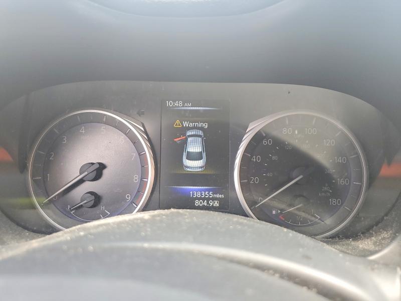2017 Infiniti Q50 VIN JN1EV7AP3HM733436 COPART salvage auction — VANDALISM, Il - Salvage Certificate, sold $1,400 on 2026-07-31 (photo 9)