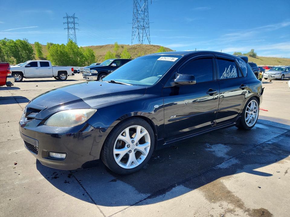 2007 Mazda 3 VIN JM1BK343471635980 COPART salvage auction — REAR END, Co - Public - Salvage Title, sold $325 on 2026-07-27 (photo 1)