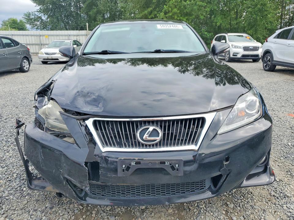 2013 Lexus Is VIN JTHCF5C26D5062872 COPART salvage auction — FRONT END, Wa - Bill Of Sale, sold $1,950 on 2026-07-13 (photo 5)