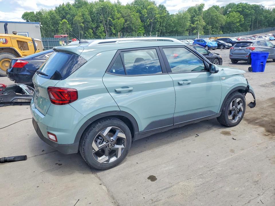 2025 Hyundai Venue VIN KMHRC8A30SU368062 COPART salvage auction — FRONT END, PA - NONREPAIRABLE VEHICLE CERT (P), sold $3,900 on 2026-07-13 (photo 3)